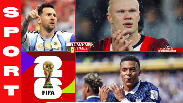 Coupe du Monde 2026 : Le duel Messi, Mbappé et Haaland enflamme la course au Soulier d'Or Coupe du Monde 2026 : Le duel Messi, Mbappé et Haaland enflamme la course au Soulier d'Or