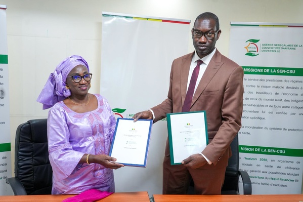 Santé au Sénégal : L'Agence de la Couverture Sanitaire Universelle s'allie au secteur privé pour élargir l'accès aux soins Santé au Sénégal : L'Agence de la Couverture Sanitaire Universelle s'allie au secteur privé pour élargir l'accès aux soins