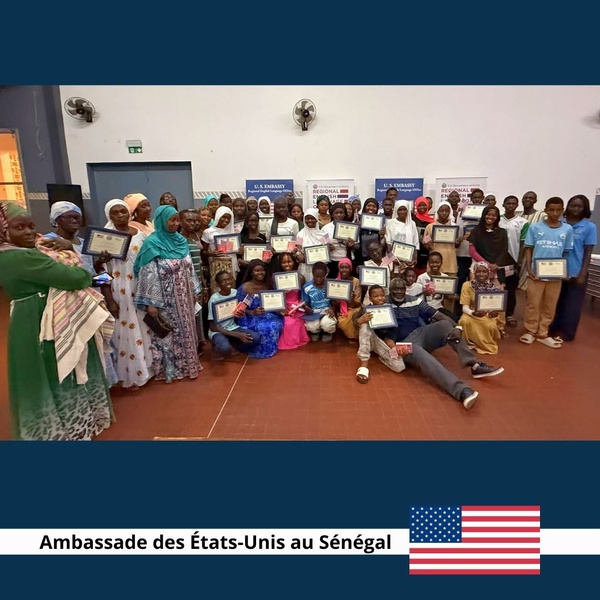 Ziguinchor: l’Ambassade des États-Unis célèbre l’excellence du programme « English Access »