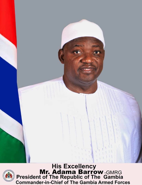 Gambie : Le président Adama Barrow accorde la grâce présidentielle à 105 détenus à l'occasion de Yawm Al-Ashura Gambie : Le président Adama Barrow accorde la grâce présidentielle à 105 détenus à l'occasion de Yawm Al-Ashura
