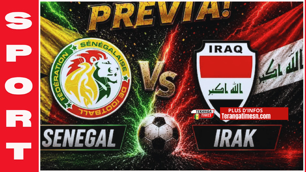 Mondial 2026: Le Sénégal défie l'Irak à 19h GMT pour un exploit et une qualification en seizièmes de finale Mondial 2026: Le Sénégal défie l'Irak à 19h GMT pour un exploit et une qualification en seizièmes de finale