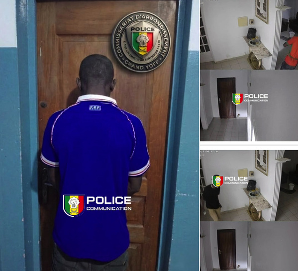 Grand Yoff: Arrestation d'un repris de justice après une série de cambriolages à Keur Khadim Grand Yoff: Arrestation d'un repris de justice après une série de cambriolages à Keur Khadim