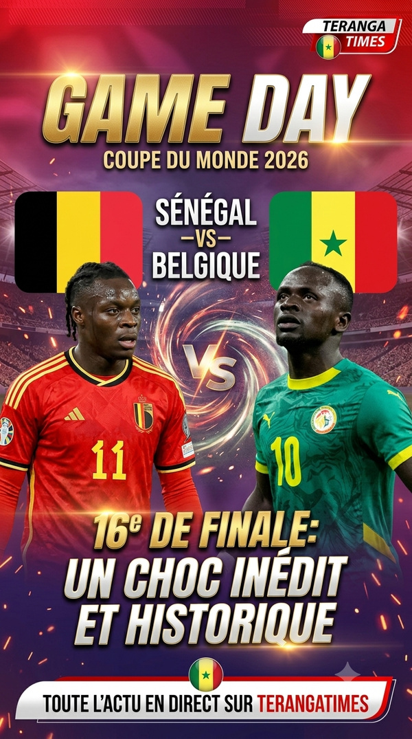 Mondial 2026 : le Sénégal défie la Belgique en 16es de finale ce mercredi à Seattle