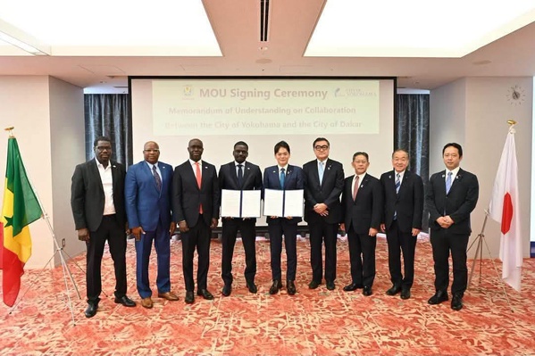 Coopération: Dakar et Yokohama signent un accord stratégique pour booster l'investissement et l'innovation durable