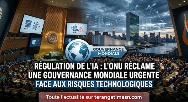 Régulation de l'IA: L'ONU réclame une gouvernance mondiale urgente face aux risques technologiques