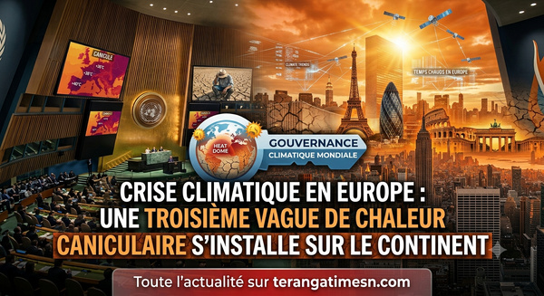 Crise climatique en Europe: Une troisième vague de chaleur caniculaire s'installe sur le continent