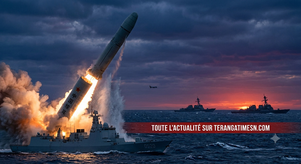 Tensions en mer de Chine: Pékin confirme un tir d'essai de missile balistique dans l'océan Pacifique Tensions en mer de Chine: Pékin confirme un tir d'essai de missile balistique dans l'océan Pacifique