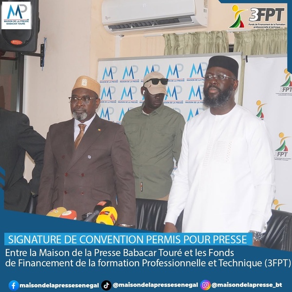 Médias & Mobilité: Le 3FPT et la Maison de la Presse lancent le projet « Permis Pour Presse » pour 335 professionnels Médias & Mobilité: Le 3FPT et la Maison de la Presse lancent le projet « Permis Pour Presse » pour 335 professionnels