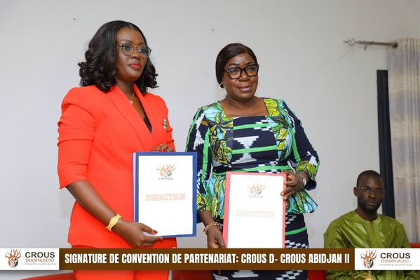 Coopération universitaire: Le CROUS de Diamniadio et le CROU Abidjan II signent une convention historique
