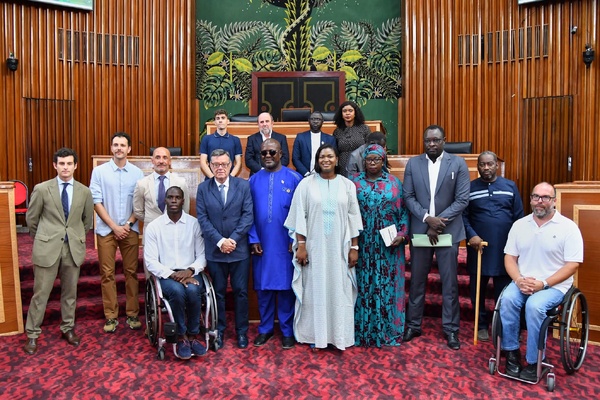 Coopération internationale : Une délégation espagnole reçue à l’Assemblée nationale pour échanger sur l'inclusion et le handicap