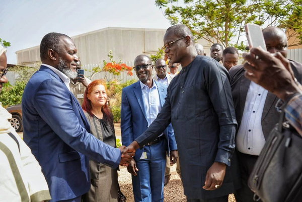 Souveraineté énergétique: Le ministre Abdourahmane Diouf inspecte les chantiers clés de la stratégie « Gas to Power » à Dakar