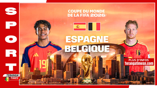Mondial 2026: Les compositions officielles du choc Espagne - Belgique révélées