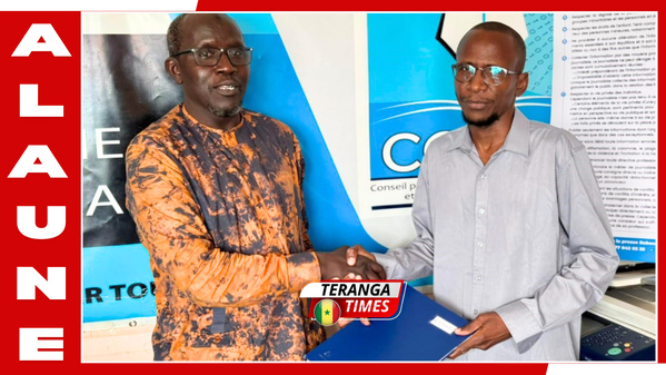 Médias : Ousmane Ibrahima Dia officiellement installé à la présidence du CORED Médias : Ousmane Ibrahima Dia officiellement installé à la présidence du CORED