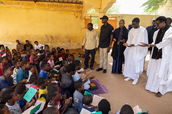 Louga: Le Président Bassirou Diomaye Faye présente ses condoléances à Guet Ardo après le décès du Khalife El Hadji Mouhamadou Aïssata Ba