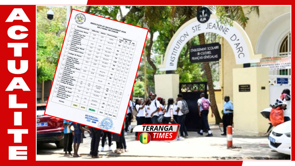 Baccalauréat 2026: l’enseignement catholique de Dakar affiche 94,38 % de réussite et deux établissements à 100 % Baccalauréat 2026: l’enseignement catholique de Dakar affiche 94,38 % de réussite et deux établissements à 100 %