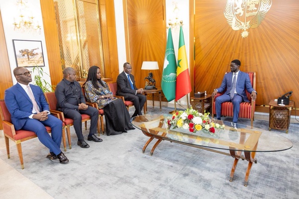Bassirou Diomaye Faye reçoit le PDG de l’Africa Finance Corporation pour renforcer le partenariat avec le Sénégal