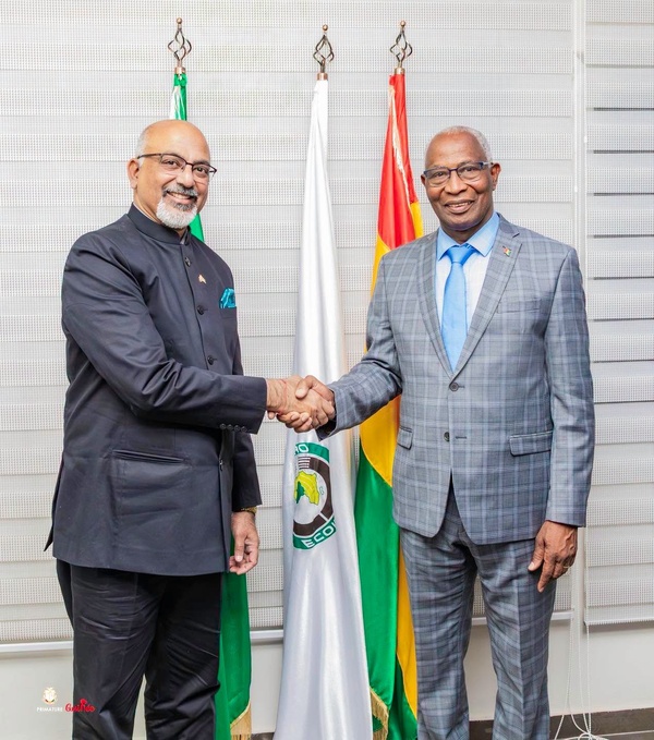 Guinée–Inde : le Premier ministre Amadou Oury Bah veut renforcer la coopération bilatérale Guinée–Inde : le Premier ministre Amadou Oury Bah veut renforcer la coopération bilatérale