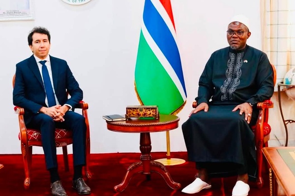 Gambie : Le vice-président Jallow salue le bilan d'Enabel au terme de la mission de son directeur pays