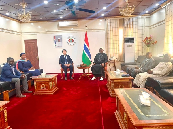 Gambie : Le vice-président Jallow salue le bilan d'Enabel au terme de la mission de son directeur pays Gambie : Le vice-président Jallow salue le bilan d'Enabel au terme de la mission de son directeur pays