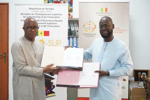 L'ANAQ-Sup et le CFJ s'allient pour sceller un partenariat sous le sceau de l'excellence L'ANAQ-Sup et le CFJ s'allient pour sceller un partenariat sous le sceau de l'excellence