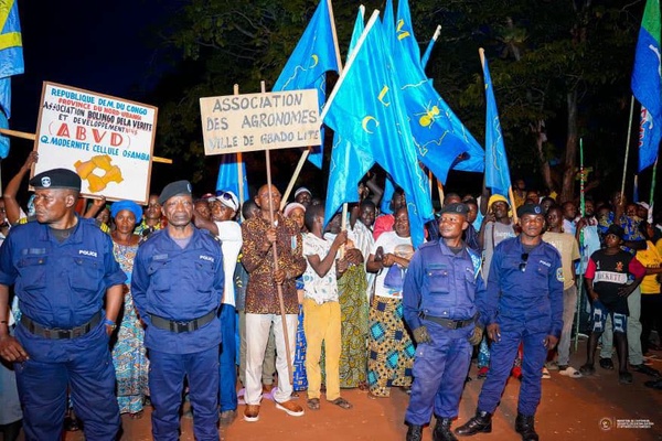 RDC : Le VPM Jacquemain Shabani à Gbadolite pour lancer la nouvelle gouvernance sécuritaire au Nord-Ubangi