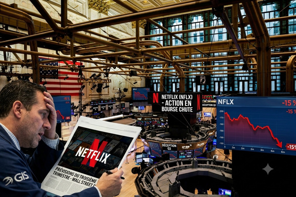Netflix: les prévisions pour le troisième trimestre déçoivent Wall Street, l'action chute en bourse Netflix: les prévisions pour le troisième trimestre déçoivent Wall Street, l'action chute en bourse