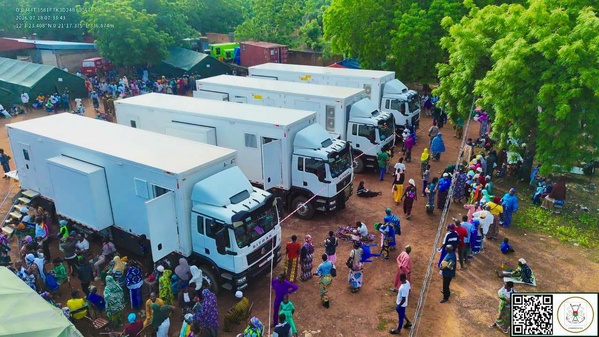 Burkina Faso : bilan réussi pour l'hôpital mobile de campagne des Armées à Fada N'Gourma avec plus de 2 000 patients soignés Burkina Faso : bilan réussi pour l'hôpital mobile de campagne des Armées à Fada N'Gourma avec plus de 2 000 patients soignés