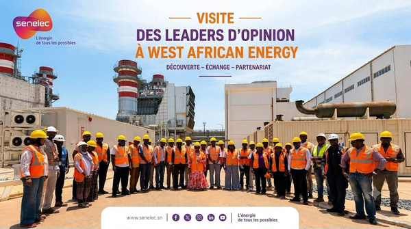 Rufisque: Des leaders d'opinion en visite à la centrale électrique de West African Energy à Cap des Biches Rufisque: Des leaders d'opinion en visite à la centrale électrique de West African Energy à Cap des Biches