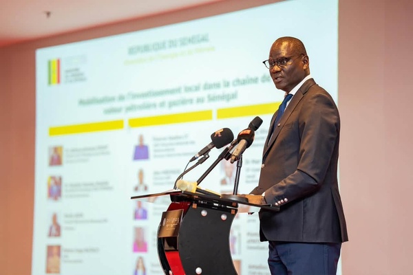 Pétrole et Gaz : Dr El Hadji Abdourahmane Diouf réaffirme l'objectif de 50 % de contenu local d'ici 2030 Pétrole et Gaz : Dr El Hadji Abdourahmane Diouf réaffirme l'objectif de 50 % de contenu local d'ici 2030