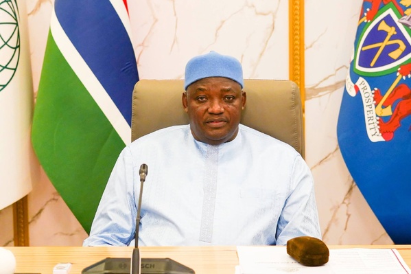 Gambie: Le président Adama Barrow préside un conseil des ministres stratégique pour le développement national