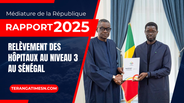 Carte sanitaire régionale: L'appel urgent pour le relèvement des hôpitaux au Niveau 3 au Sénégal (Rapport Médiature de la République 2025)