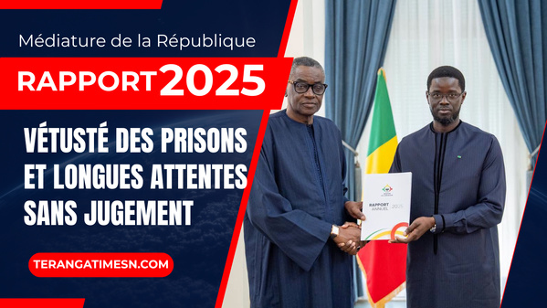 Conditions de détention: Le Médiateur alerte sur la détention provisoire prolongée (Rapport Médiature de la République 2025)