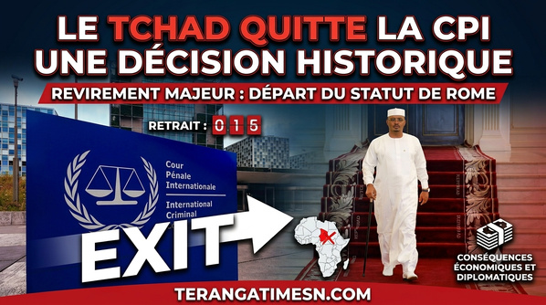 Justice internationale : Le Tchad notifie son retrait officiel de la Cour pénale internationale (CPI)