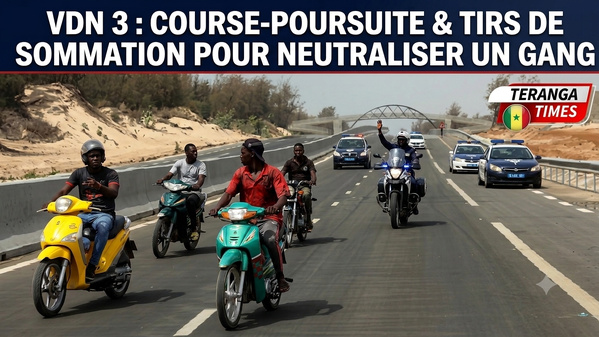 VDN 3: Une course-poursuite et des tirs de sommation de la police pour neutraliser un gang de motards
