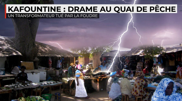 Kafountine: Un transformateur de poisson tué par la foudre au quai de pêche