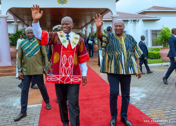 Diplomaties africaines: Le président gabonais Brice Clotaire Oligui Nguema en visite officielle au Ghana