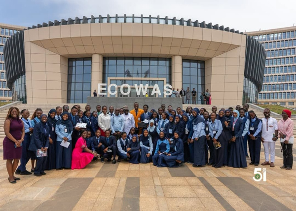 Nigéria: Une délégation d'étudiants de l'Université de Gombe en visite d'étude au siège de la CEDEAO à Abuja Nigéria: Une délégation d'étudiants de l'Université de Gombe en visite d'étude au siège de la CEDEAO à Abuja