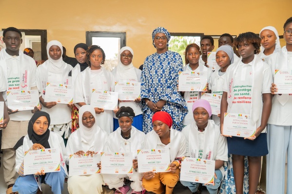 Ziguinchor / Santé et Éducation : Marie Khone Faye préside la remise d'attestations pour la protection de la jeunesse