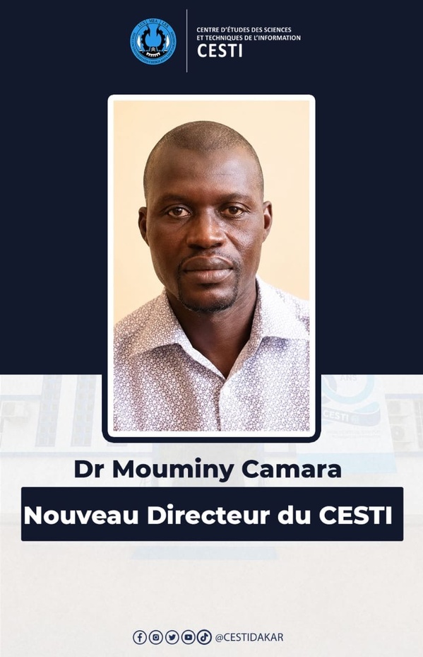 UCAD / Enseignement supérieur: Le Dr Mouminy Camara nommé à la tête du CESTI UCAD / Enseignement supérieur: Le Dr Mouminy Camara nommé à la tête du CESTI
