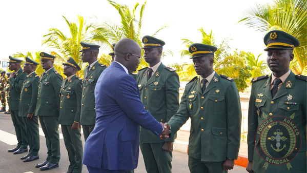 Visite de prise de contact du ministre des Forces armées à l'État-major de l'Armée de Terre