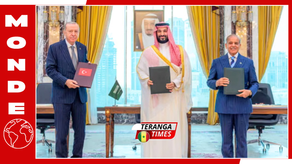 Arabie saoudite, Turquie et Pakistan signent un pacte de défense mutuelle inspiré de l'OTAN Arabie saoudite, Turquie et Pakistan signent un pacte de défense mutuelle inspiré de l'OTAN