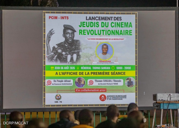 Burkina Faso: lancement des jeudis du cinéma révolutionnaire au Mémorial Thomas Sankara