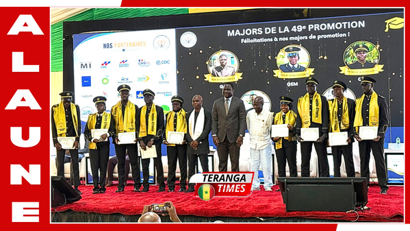 Déthié Fall, parrain des promotions 48 et 49 de l'EPT, appelle les nouveaux ingénieurs à la rigueur et à l'éthique