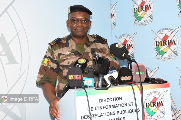 Mali : la DIRPA dresse le bilan des opérations des FAMa et appelle à la vigilance face à la désinformation