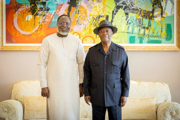 Côte d'Ivoire: Fin de mandat pour Omar Alieu Touray, reçu en audience d’adieu par Alassane Ouattara