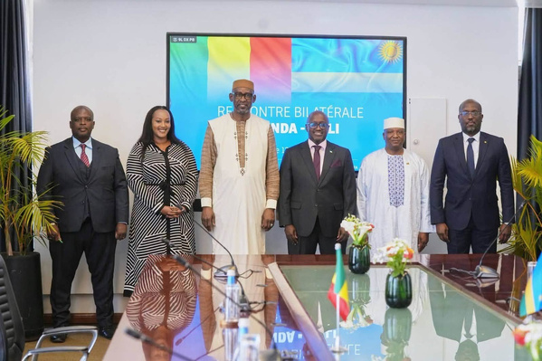 Mali-Rwanda: Abdoulaye Diop et Olivier Nduhungirehe renforcent la coopération bilatérale à Kigali