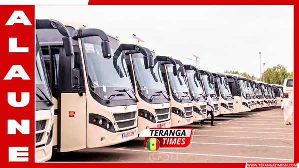 Modernisation des transports: 200 nouveaux bus livrés pour renouveler le parc interurbain au Sénégal