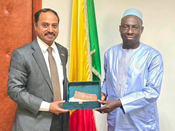 Agriculture: Le Ministre Dr Ibrahima Samaké et l'Ambassadeur Nandakumar explorent de nouvelles pistes de partenariat