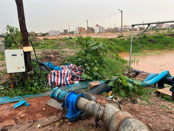 Pluies à Dakar: l’ONAS intensifie ses interventions pour dégager les réseaux d’assainissement Pluies à Dakar: l’ONAS intensifie ses interventions pour dégager les réseaux d’assainissement