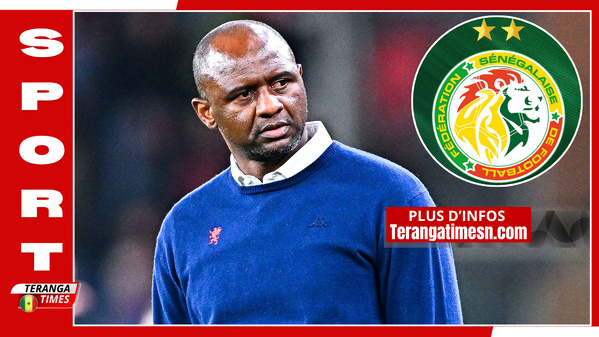 Patrick Vieira nommé sélectionneur des Lions du Sénégal